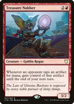 Treasure Nabber Commander 2018 LP MTG - Image 1