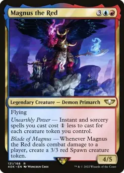 Magnus the Red Warhammer 40,000 LP MTG - Image 1