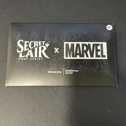 MTG Secret Lair Drop Series: MARVEL Wolverine Rainbow Foil FACTORY SEALED - Image 1