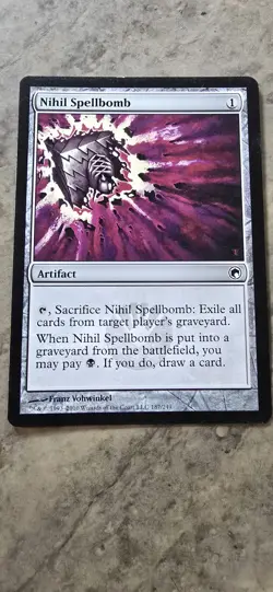 Nihil Spellbomb Scars of Mirrodin Regular - Image 1