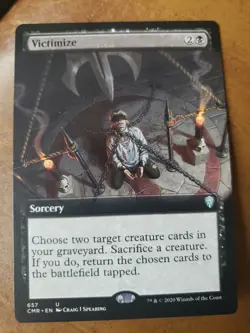 Victimize - Extended Art - Commander Legends - NM, English. From pack to sleeve! - Image 1