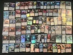 Magic The Gathering Final Fantasy Lot 90x Foil Common/ Uncommons - Image 1