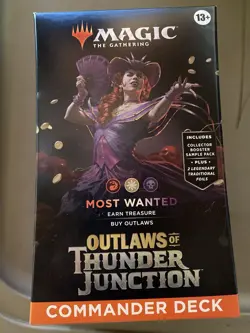 Outlaws of Thunder Junction: Commander Deck Most Wanted MTG - Image 1