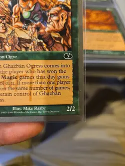 MTG Unglued Ghazban Ogress Never Played - Image 4