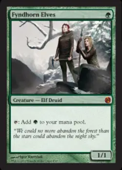 1 x Fyndhorn Elves - Foil - From the Vault: Twenty - Light Play - MTG - Image 1