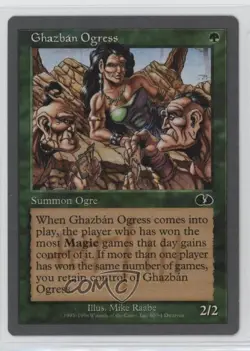 Ghazban Ogress Magic: Unglued #60 1998 - Image 1