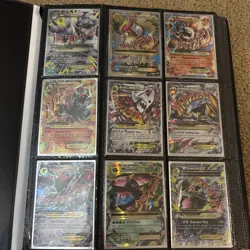Pokemon Card Collection Binder B&W-SV Era HITS(Binder Included) - Image 1