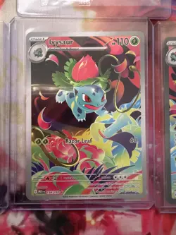 Pokemon Card Mega Venusaur SAR, Bulbasaur, Ivysaur IR set 087/063 ME01 - Image 5