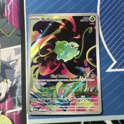 POKEMON BULBASAUR 133/132 MEGA EVOLUTION BOX TOPPER PROMO 2025 Stamped - Image 1