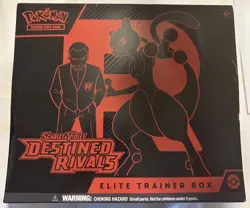 Pokemon TCG Destined Rivals ETB Elite Trainer Box - Image 1