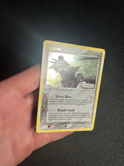 Pokemon TCG Aggron 2/92 Legend Maker Reverse Holo HP - Image 4