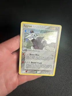 Pokemon TCG Aggron 2/92 Legend Maker Reverse Holo HP - Image 5
