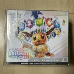 Pokemon Prismatic Evolutions Elite Trainer Box ETB - with plastic case - Image 1