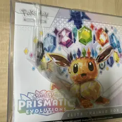 Pokemon Prismatic Evolutions Elite Trainer Box ETB - with plastic case - Image 3