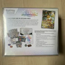 Pokemon Prismatic Evolutions Elite Trainer Box ETB - with plastic case - Image 5