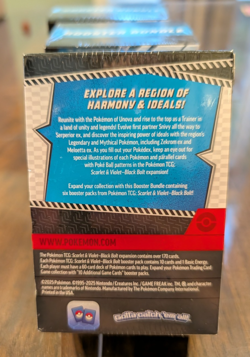 1x Pokemon TCG: Scarlet & Violet Black Bolt Booster Bundle Box New Sealed - Image 2