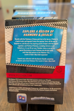 1x Pokemon TCG: Scarlet & Violet Black Bolt Booster Bundle Box New Sealed - Image 3
