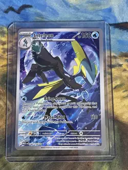 Inteleon 142/132 Illustration Rare IR Pokemon TCG Mega Evolutions - Image 1