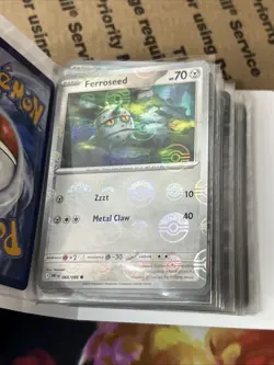 30 Pokemon TCG Pokeball Lot Reverse Holos Mint Plus Mini Binder - Image 5