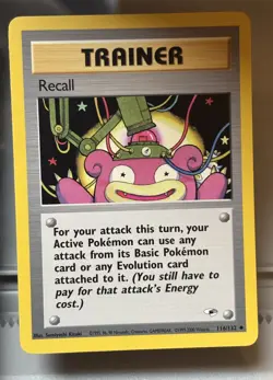 Pokemon Recall 116/132 Gym Heroes NM- - Image 1