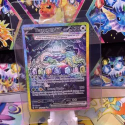 Terapagos EX 170/142 Special Illustration Rare Pokemon Steller Crown SIR - Image 1