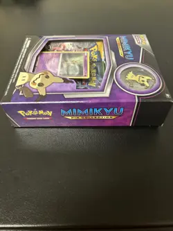 POKEMON TCG Mimikyu Premium PIN Collection Factory Sealed Box-3 Booster Packs - Image 3