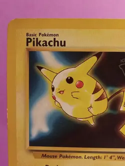 Pokemon TCG Pikachu Movie Promo Wizards WoTC Black Star Promos 4 Lightly Played - Image 3