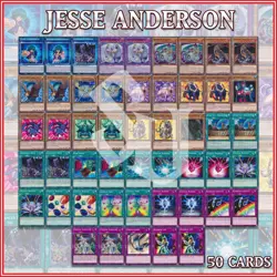 JESSE ANDERSON DECK 50 | Crystal Beacon Blessing Raigeki Advanced Dark YuGiOh?? - Image 2