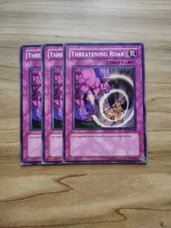 Yu-Gi-Oh! - Threatening Roar 3X - Full Playset - Image 1