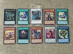 Yu-Gi-Oh! Lot K9-04 Noroi, Radiant Typhoon, Dogmatika, DoomZ XII, Rose, Etc NM - Image 1