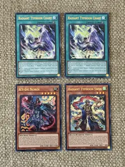 Yu-Gi-Oh! Lot K9-04 Noroi, Radiant Typhoon, Dogmatika, DoomZ XII, Rose, Etc NM - Image 4