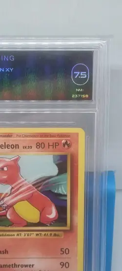 TCG 7.5 CHARMELON #10 2016 POKEMON XY EVOLUTIONS GRADED TRADING CARD GAME SLAB - Image 4