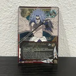 Sasuke Uchiha (State 2) N 934 Super Rare Foil Naruto CCG Card - Image 1