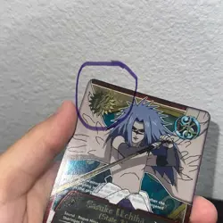 Sasuke Uchiha (State 2) N 934 Super Rare Foil Naruto CCG Card - Image 3