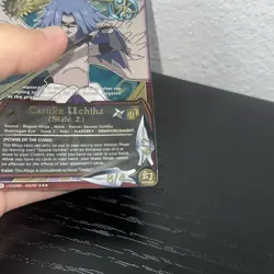 Sasuke Uchiha (State 2) N 934 Super Rare Foil Naruto CCG Card - Image 4