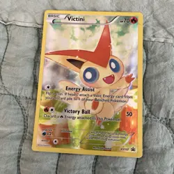 Victini XY117 Holo Black Star Promo PokÃ©mon Card - Image 1