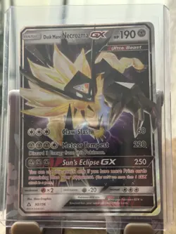 Pokemon TCG Dusk Mane Necrozma GX Ultra Prism Card 90/156 - Image 1