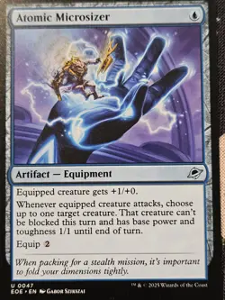 MTG Magic the Gathering Atomic Microsizer (47/426) Edge of Eternities EOE NM - Image 1