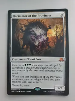 MTG Decimator of the Provinces Eldritch Moon Regular Mythic - Image 1