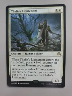 MTG Thalia's Lieutenant Shadows over Innistrad Regular Rare - Image 1