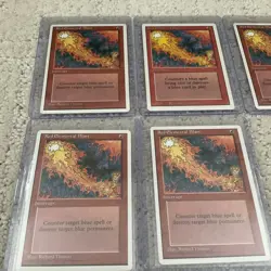 Lot of (5) 1995 Red Elemental Blast English Alternate 4th Edition RARE mtg - Image 2