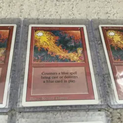 Lot of (5) 1995 Red Elemental Blast English Alternate 4th Edition RARE mtg - Image 3