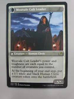 MTG Hanweir Militia Captain Shadows over Innistrad Regular Rare - Image 2