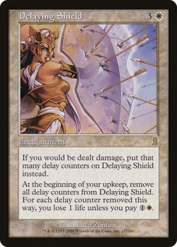 Delaying Shield #17 (HP) Odyssey ODY Magic MTG - Image 1