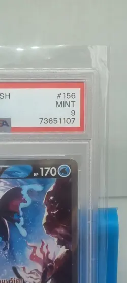 PSA 9 2022 POKEMON SWORD & SHIELD BRILLIANT STARS 156 FULL ART/LUMINEON V MINT - Image 4
