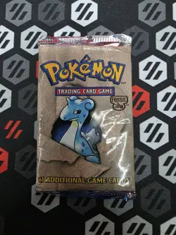 Lapras 1999 Pokemon Fossil Set Booster Pack 20.56g FACTORY SEALED - Image 3
