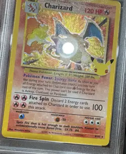 HOLO BLEED PSA 10 CHARIZARD 4 CELEBRATIONS CLASSIC COLLECTION POKEMON GEM MINT - Image 3