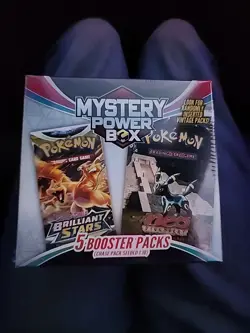 Pokemon Mystery Power Box Chase Pack (5 Booster Packs) - Image 1