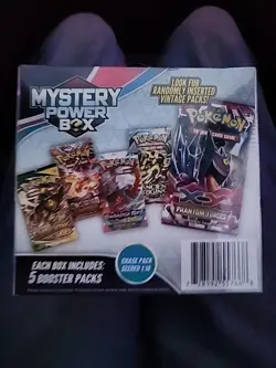 Pokemon Mystery Power Box Chase Pack (5 Booster Packs) - Image 3