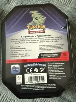 Tyranitar Slaking Darkrai Pokemon Tins Lot of 3 Sealed set USA 2024 Reissue New - Image 3